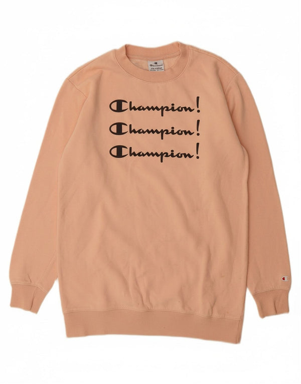 CHAMPION Γραφικό Φούτερ για Κορίτσια Jumper 15-16 ετών 2XL Ροζ