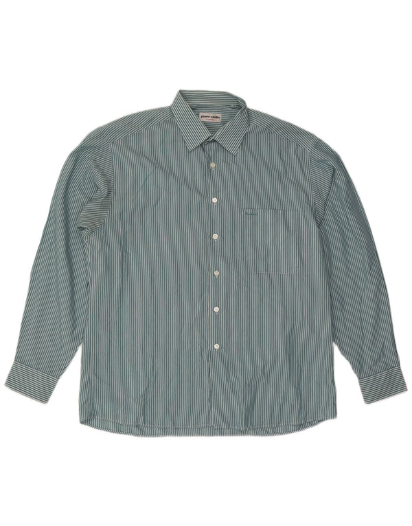 Ανδρικό πουκάμισο Pierre Cardin 43 XL Μπλε ρίγες