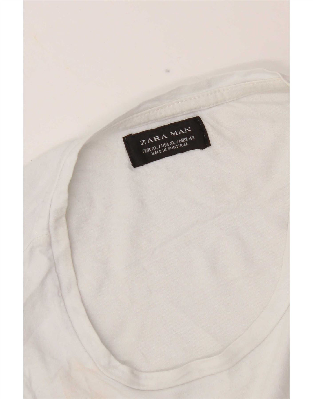 Zara Ανδρικό T-Shirt Top XL Grey Colourblock