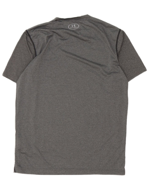 Ανδρικό μπλουζάκι Under Armour Heat Gear Top Medium Grey Polyester
