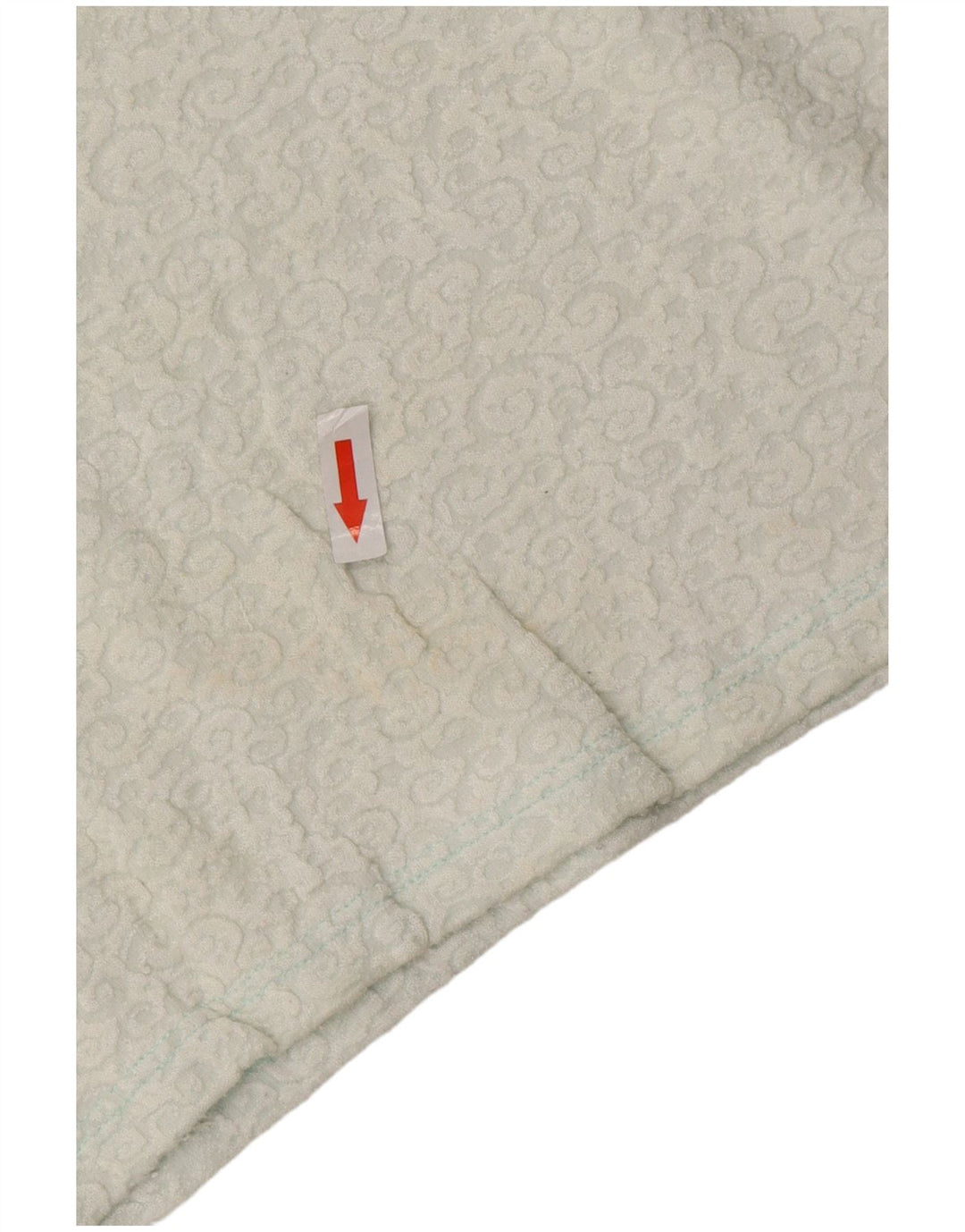 BENETTON Γυναικεία Crop Μπλούζα Τοπ UK 14 Medium White