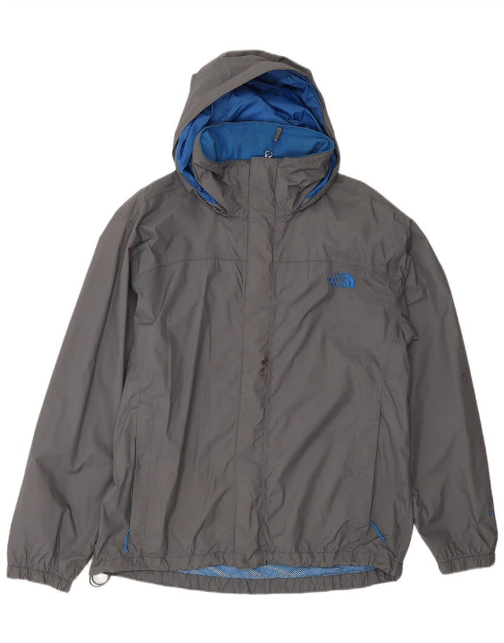 THE NORTH FACE Ανδρικό μπουφάν βροχής με κουκούλα UK 38 Medium Grey Nylon