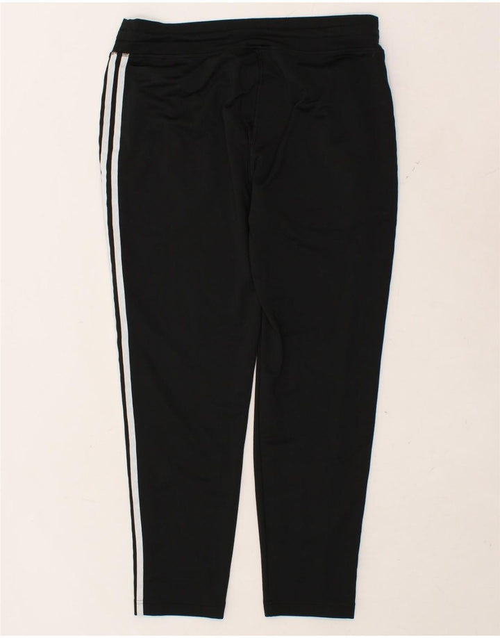 ADIDAS Womens Tracksuit Trousers UK 12/14 Medium Black Polyester Vintage Adidas and Second-Hand Adidas from Messina Hembry 