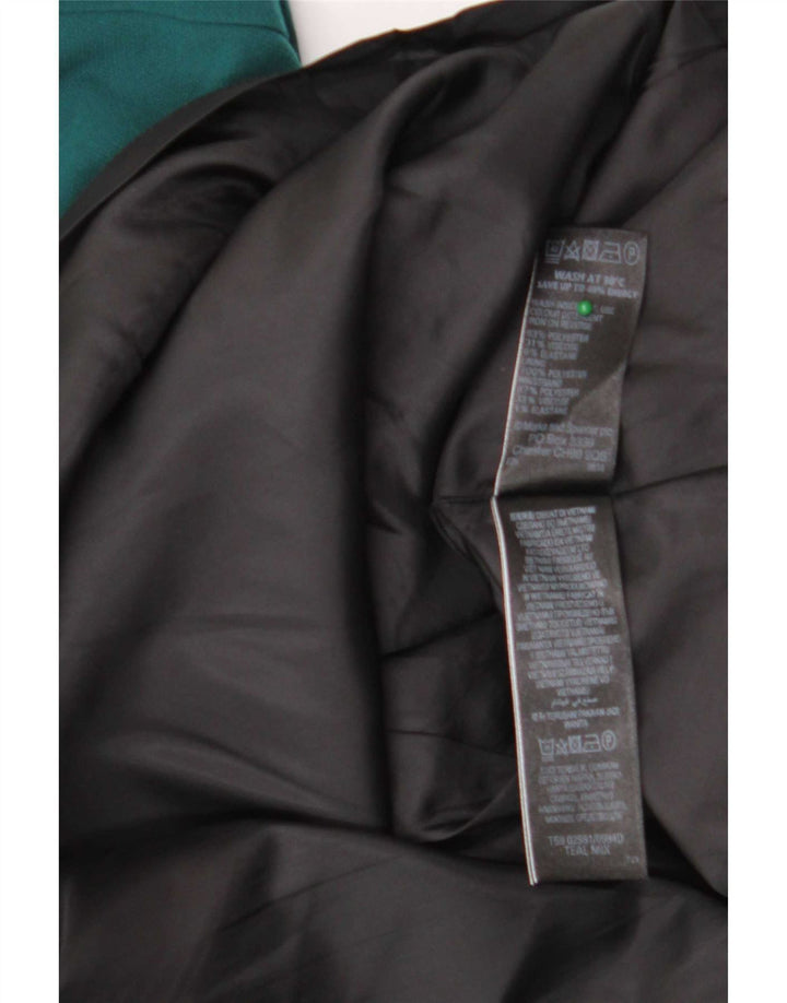 Γυναικείο φόρεμα με θήκη Marks & Spencer UK 12 Medium πολύχρωμο Colourblock
