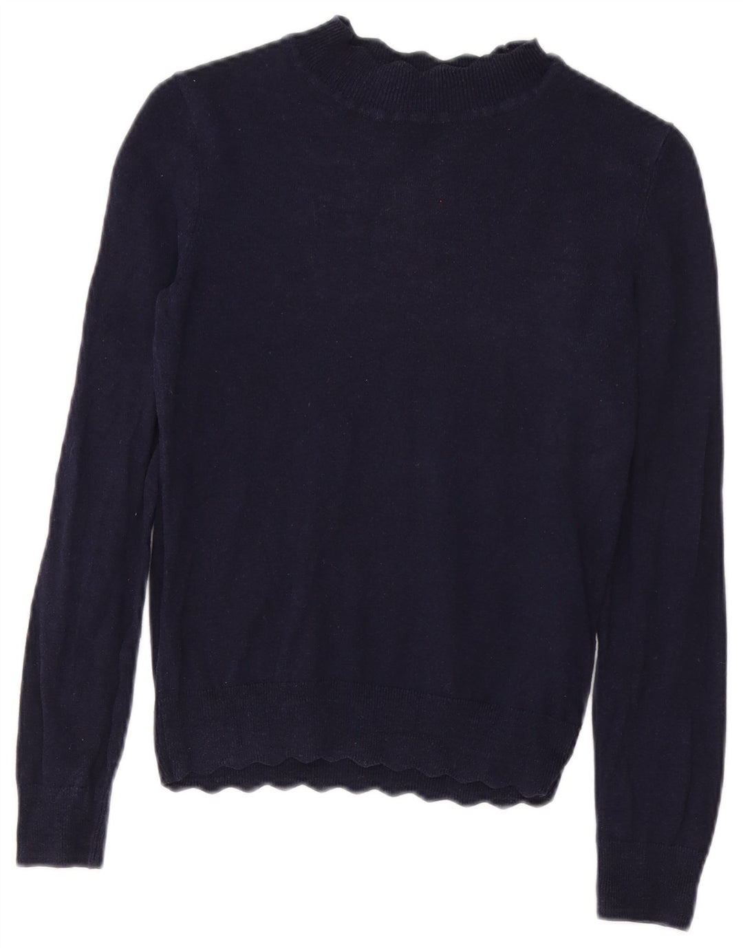 Γυναικείο πουλόβερ με λαιμόκοψη Oasis UK 10 Small Navy Blue