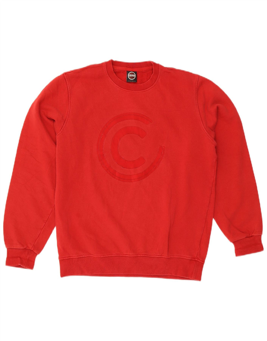 Ανδρικό γραφικό φούτερ Colmar Jumper μεγάλο κόκκινο βαμβακερό