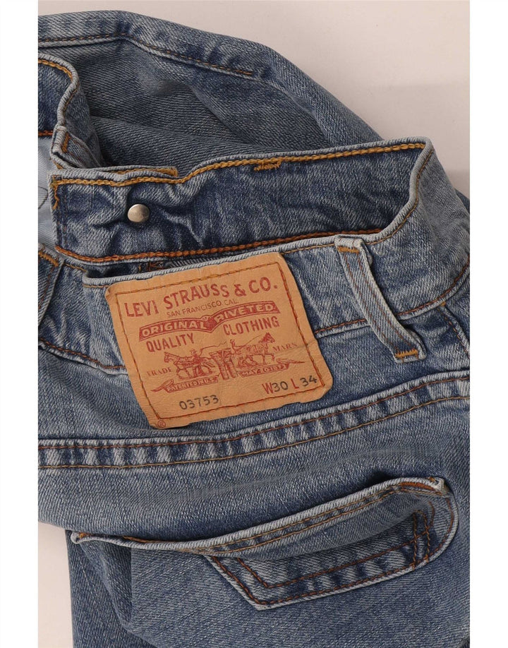 Ανδρικό τζιν Levi's Straight W30 L34 Blue