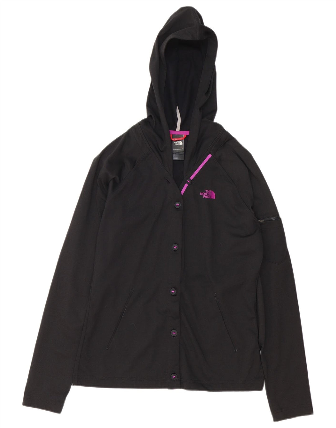 The North Face γυναικεία αθλητική φόρμα με κουκούλα Top Jacket UK 14 Medium Black