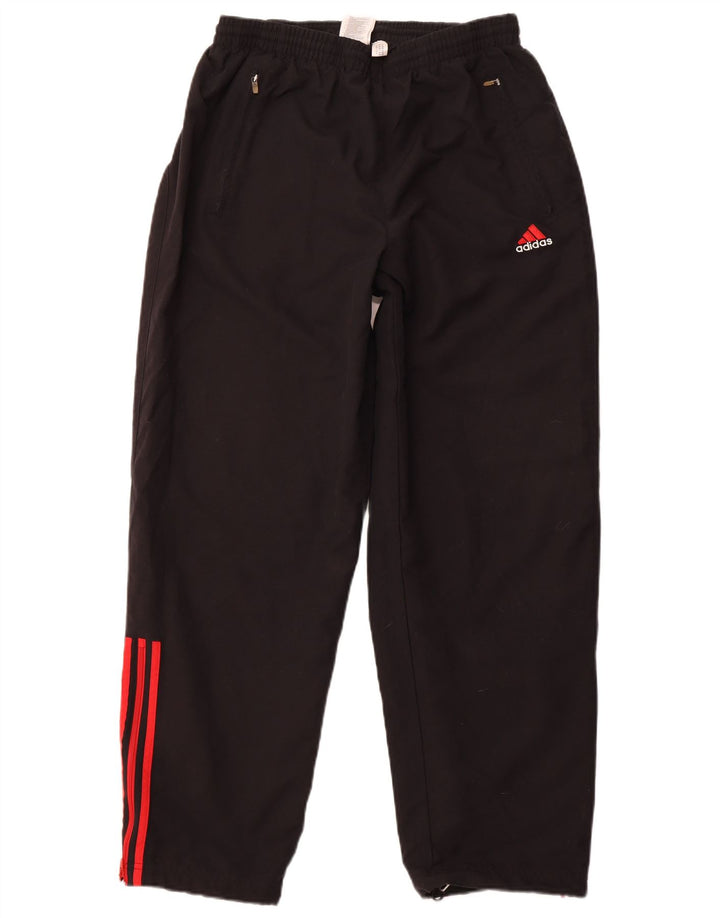Ανδρική φόρμα ADIDAS Παντελόνι Joggers UK 42/44 μεγάλο μαύρο πολυεστέρα