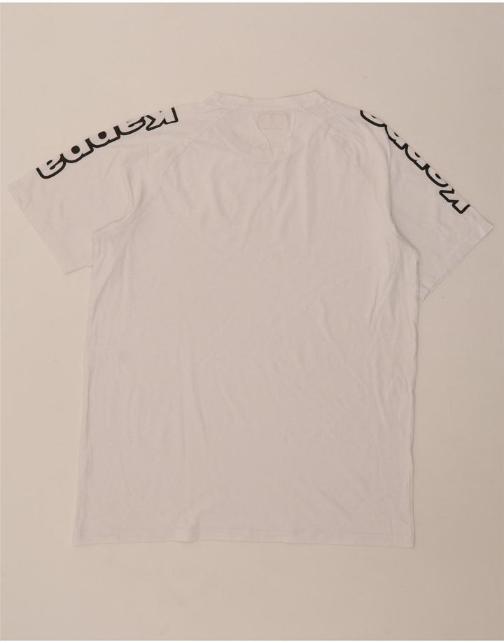 Ανδρικό γραφικό T-Shirt Kappa Top 2XL Λευκό