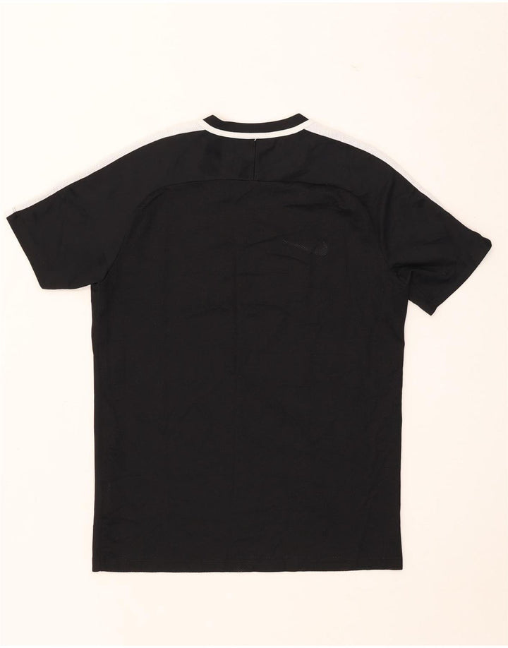 Ανδρικό T-Shirt Nike Dri Fit Τοπ μεσαίου μαύρου χρώματος πολυεστέρας