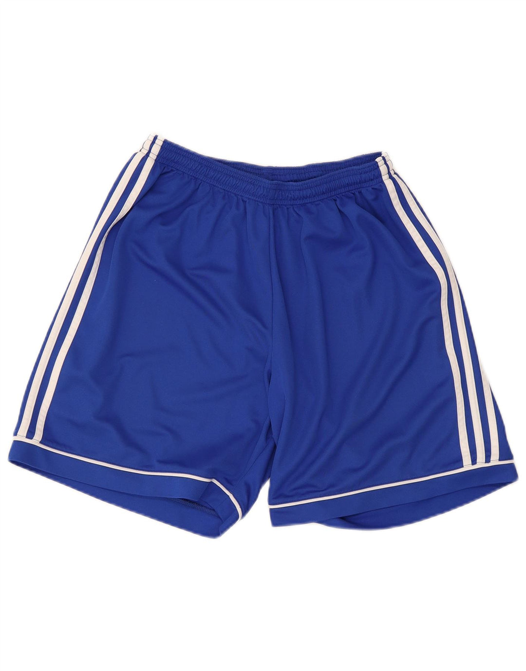 Ανδρικό αθλητικό σορτς Adidas Climalite από μεγάλο μπλε πολυεστέρα