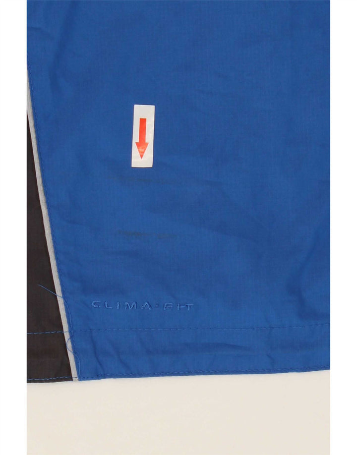 Nike Γυναικείο Clima-fit Rain Jacket UK 10/12 Medium Blue Colorblock