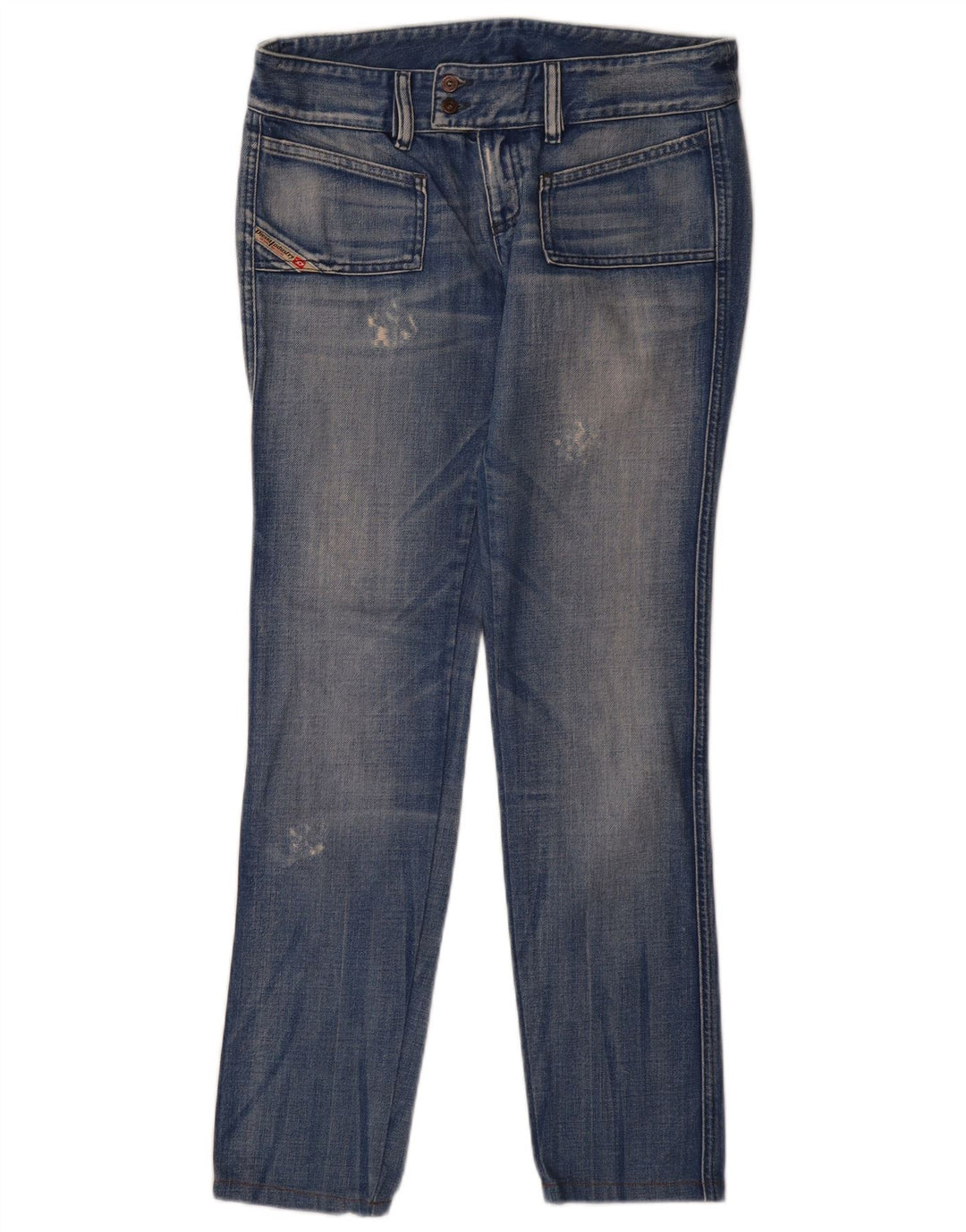 Γυναικείο DIESEL Distressed Slim Jeans W29 L32 Μπλε βαμβακερό