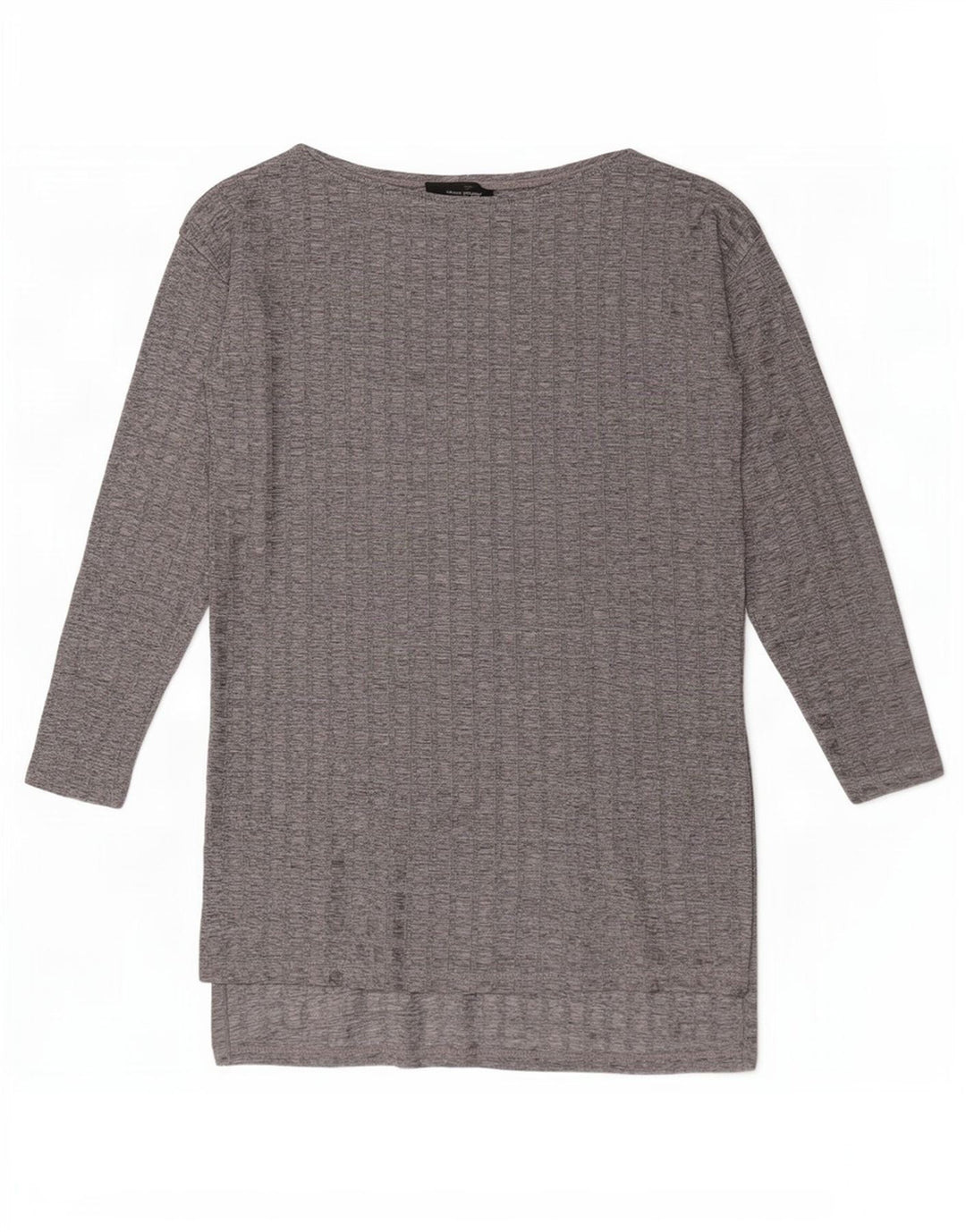 Zara Γυναικείο μακρυμάνικο τοπ UK 10 Small Grey Check