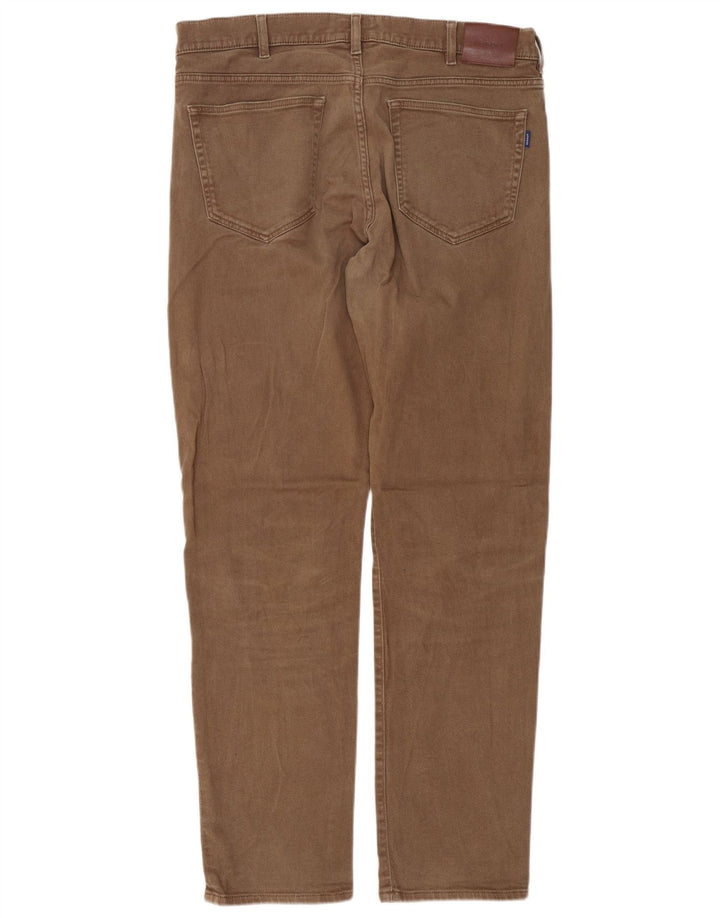 Ανδρικό Gant Regular Fit Casual Παντελόνι W36 L34 Καφέ