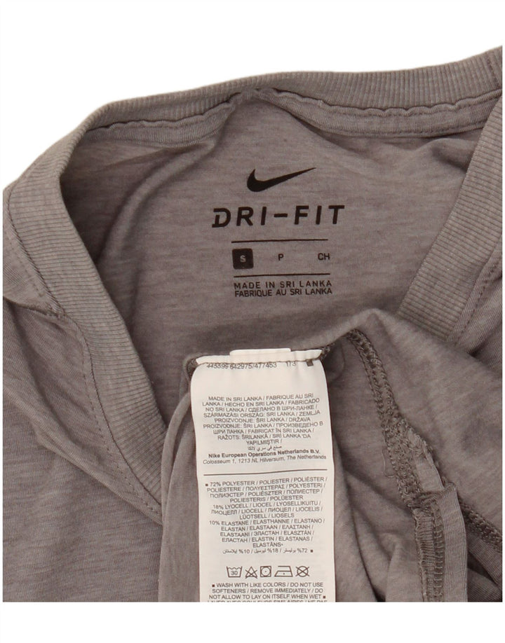 Γυναικείο γιλέκο Nike Dri Fit Top 10 Small Grey Polyester
