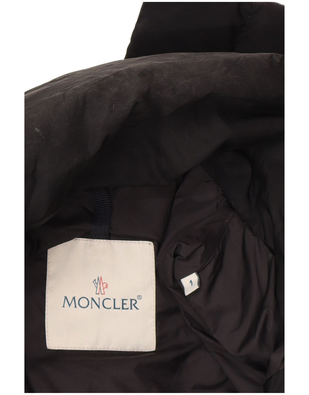 MONCLER Γυναικείο παλτό με επένδυση μεγέθους 1 Small Black Polyamide Classic