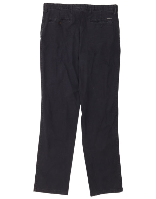 Brooksfield Ανδρικό ίσιο παντελόνι IT 54 2XL W36 L35 Navy Blue Cotton