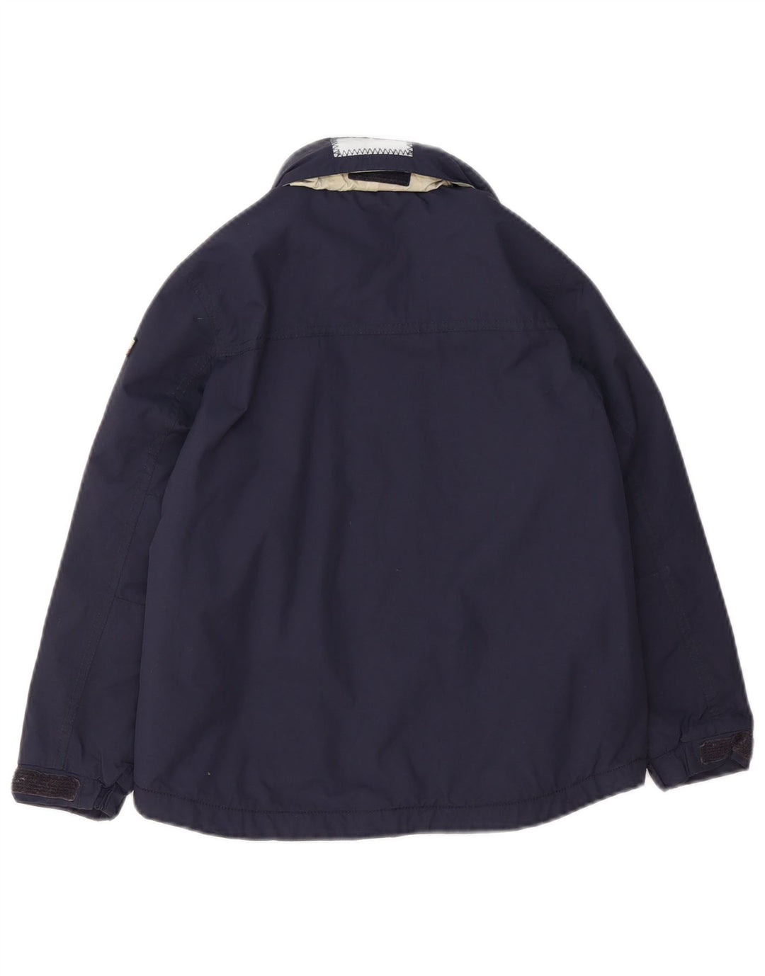 NAPAPIJRI Boys Windbreaker Jacket 7-8 Years Navy Blue Polyamide