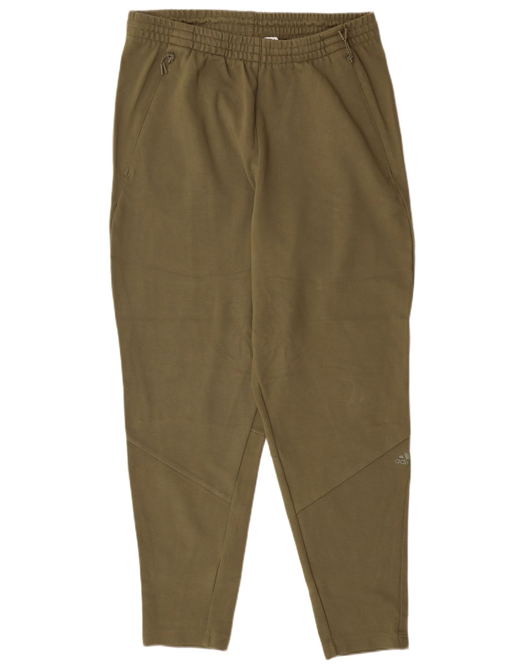 Ανδρική αθλητική φόρμα ADIDAS Παντελόνι Large Khaki Rayon