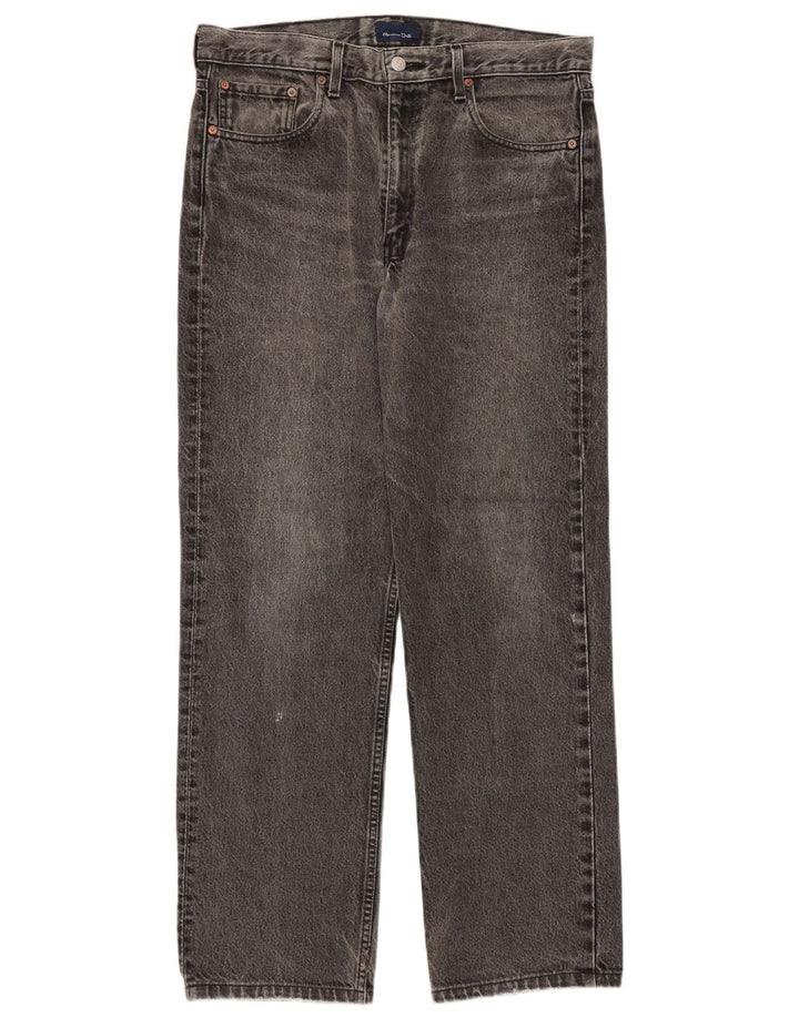 Ανδρικό τζιν ίσιο Massimo Dutti EU 44 Large W34 L30 Grey