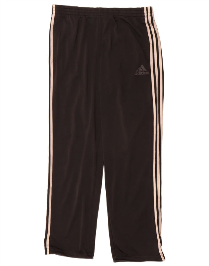 Ανδρική αθλητική φόρμα Adidas, μεσαίο μαύρο πολυεστέρα