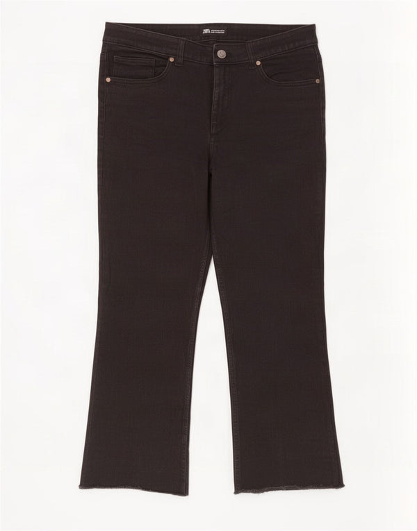 Zara γυναικείο ψηλόμεσο τζιν μποτάκι EU 44 Large W34 L26 Μαύρο