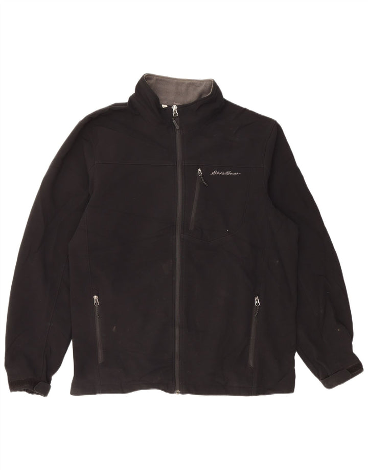 EDDIE BAUER Ανδρικό Ανεμοδράστη Μπουφάν UK 42 XL Μαύρο Πολυεστέρας
