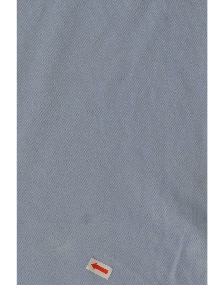 Ανδρικό πουκάμισο πόλο Lyle & Scott, μεσαίο μπλε βαμβακερό