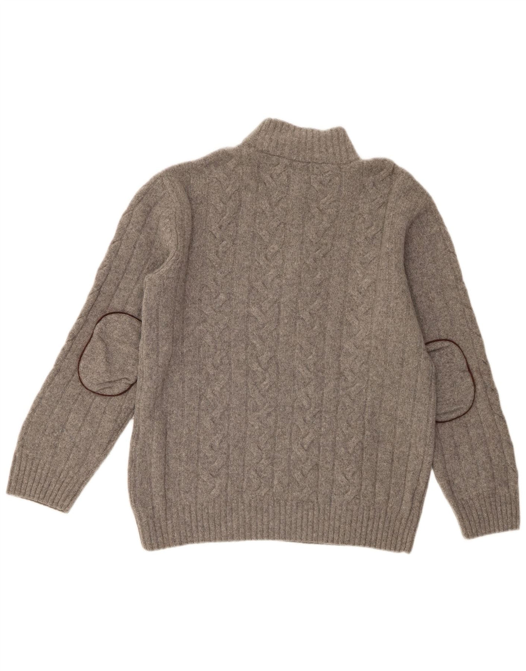 Ανδρικό πουλόβερ με φερμουάρ Gant 2XL Γκρι Μαλλί Merino