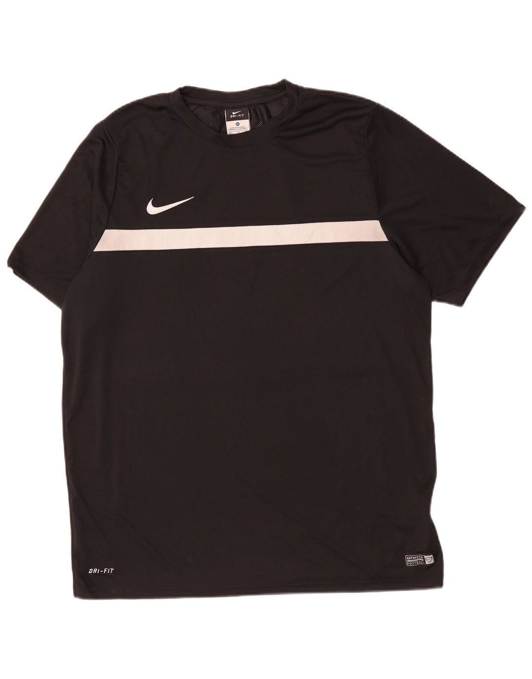 Ανδρικό T-Shirt Nike Dri Fit Top XL Μαύρο Colourblock Πολυεστέρας