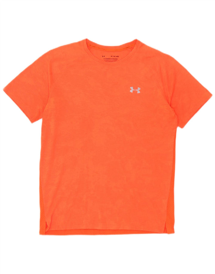 Ανδρικό μπλουζάκι Under Armour Heat Gear Top Μεσαίο Πορτοκαλί
