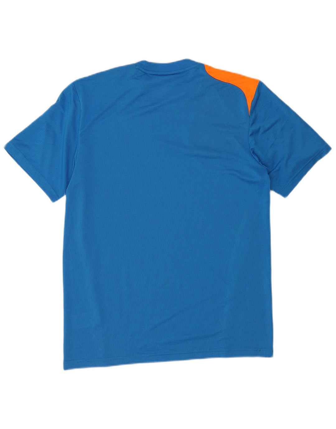 Ανδρικό γραφικό T-Shirt Adidas Top Medium Blue Colorblock Πολυεστέρας