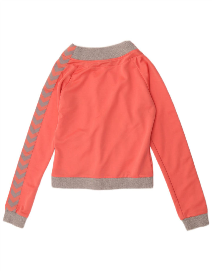 Γυναικεία φόρμα Hummel Graphic Top Jacket UK 10 Small Pink Colourblock