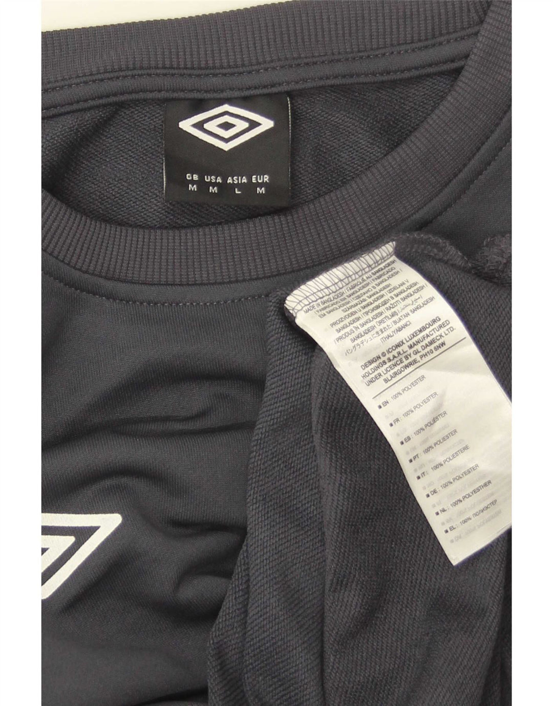 Ανδρικό φούτερ Umbro Jumper Μεσαίο Γκρι Χρώμα Πολυεστέρας