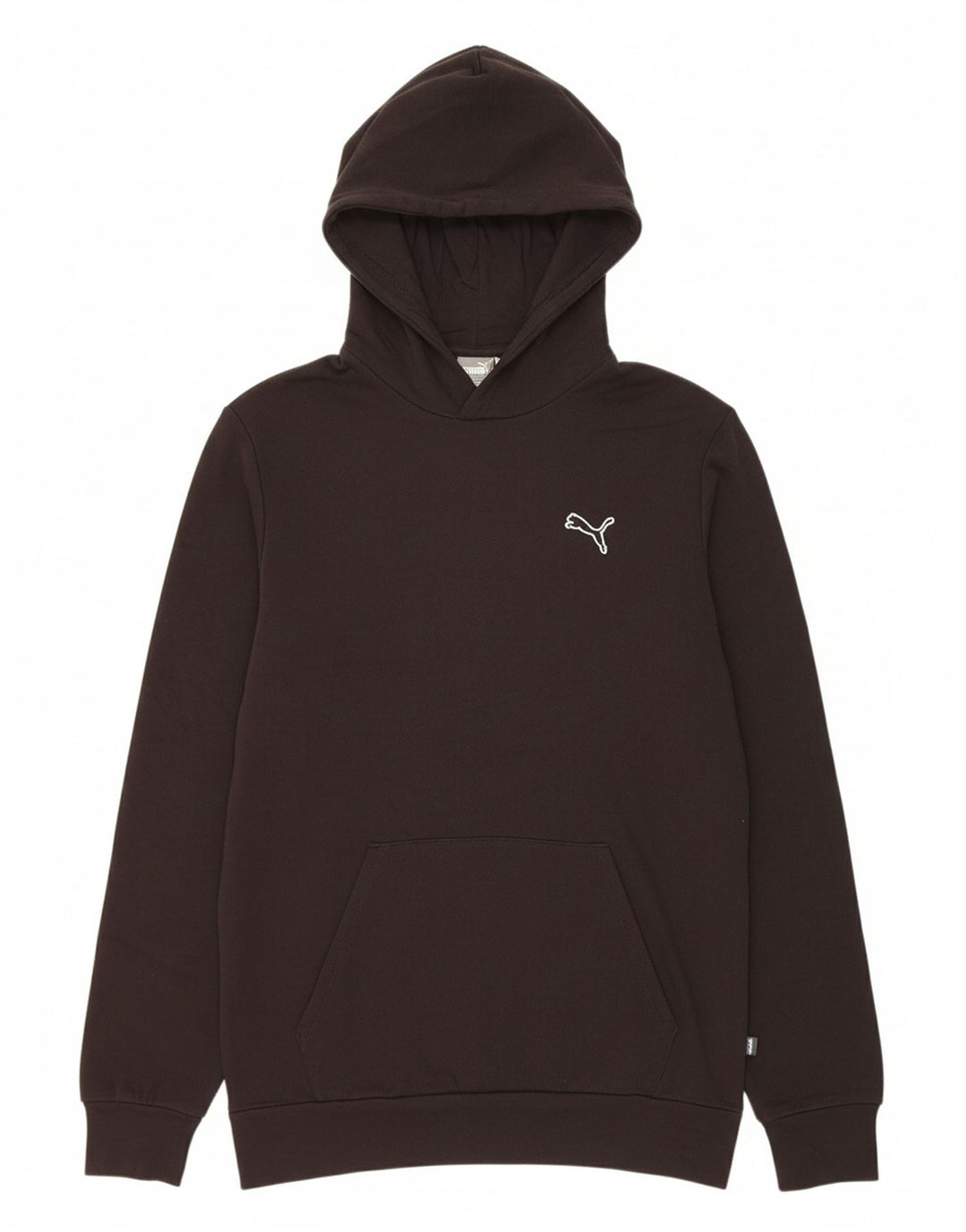 PUMA Mens Hoodie Jumper Medium Black Cotton
