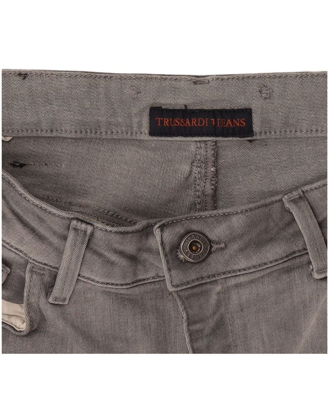 Trussardi Γυναικείο Skinny Jeans W28 L31 Γκρι