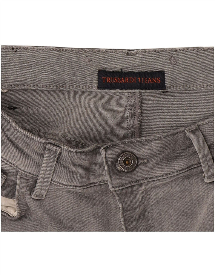Trussardi Γυναικείο Skinny Jeans W28 L31 Γκρι