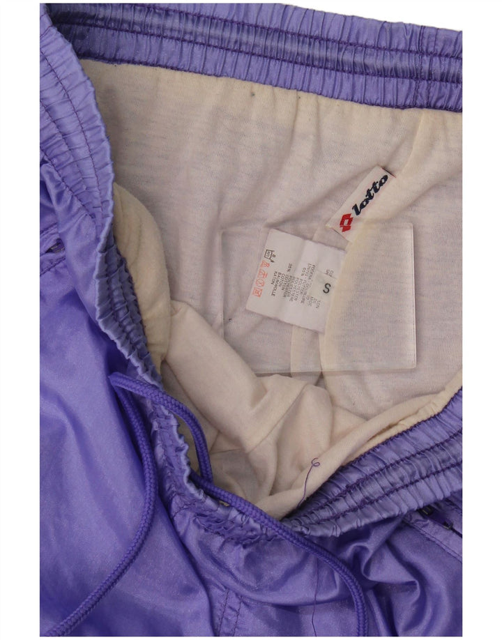 Ανδρική φόρμα Lotto Παντελόνι Joggers Small Purple Polyester