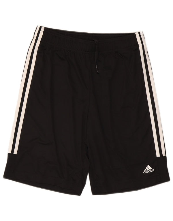 Adidas Boys Aeroready Sport σορτς 13-14 ετών μαύρο πολυεστέρα
