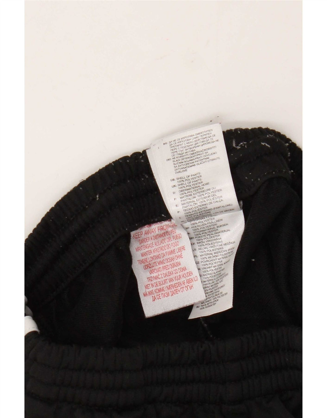 Παντελόνι αθλητικής φόρμας Adidas Boys 9-10 Years Black Polyester