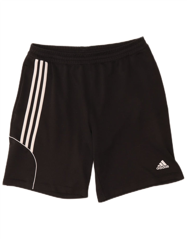 Ανδρικό σορτς Adidas Climalite Sport μεγάλο μαύρο πολυεστέρα