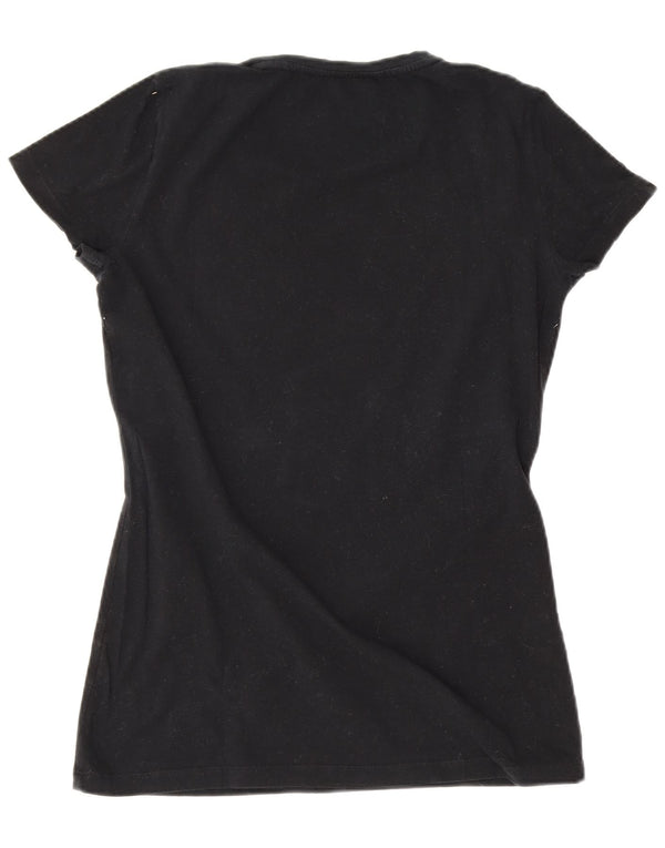 Γυναικείο γραφικό μπλουζάκι Gas Top UK 8 Small Black