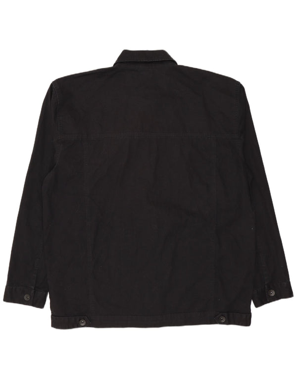 Ανδρικό τζιν μπουφάν Quiksilver UK 42 XL μαύρο βαμβακερό