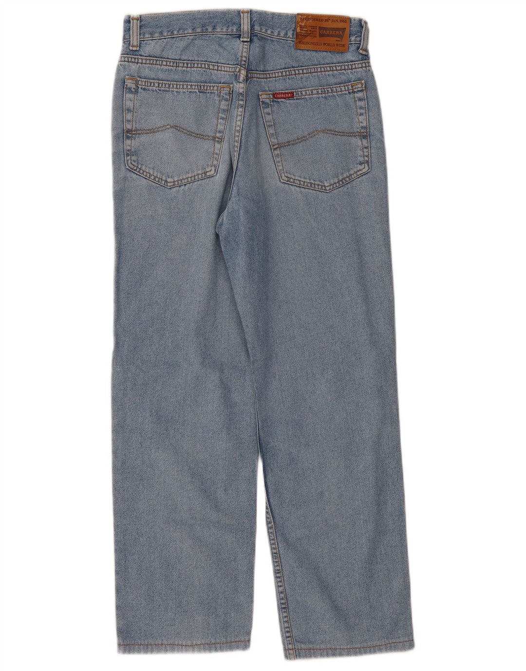 Ανδρικό τζιν ίσιο CARRERA W30 L27 Μπλε βαμβακερό