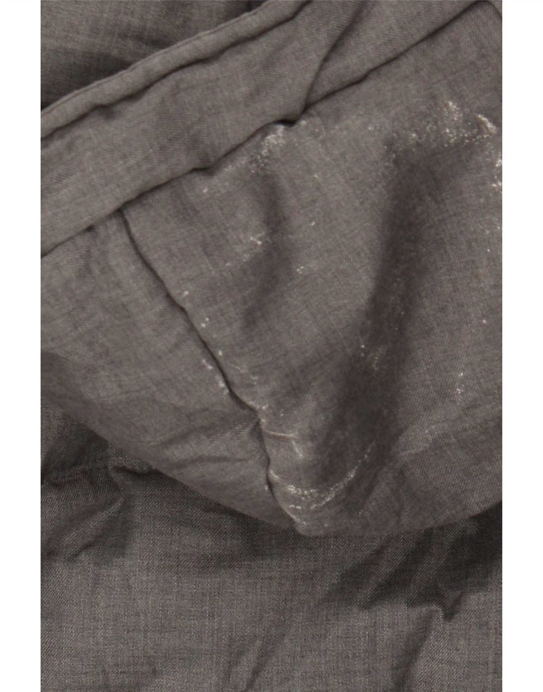 Zara Ανδρικό παλτό με κουκούλα UK 36 Small Grey Polyester