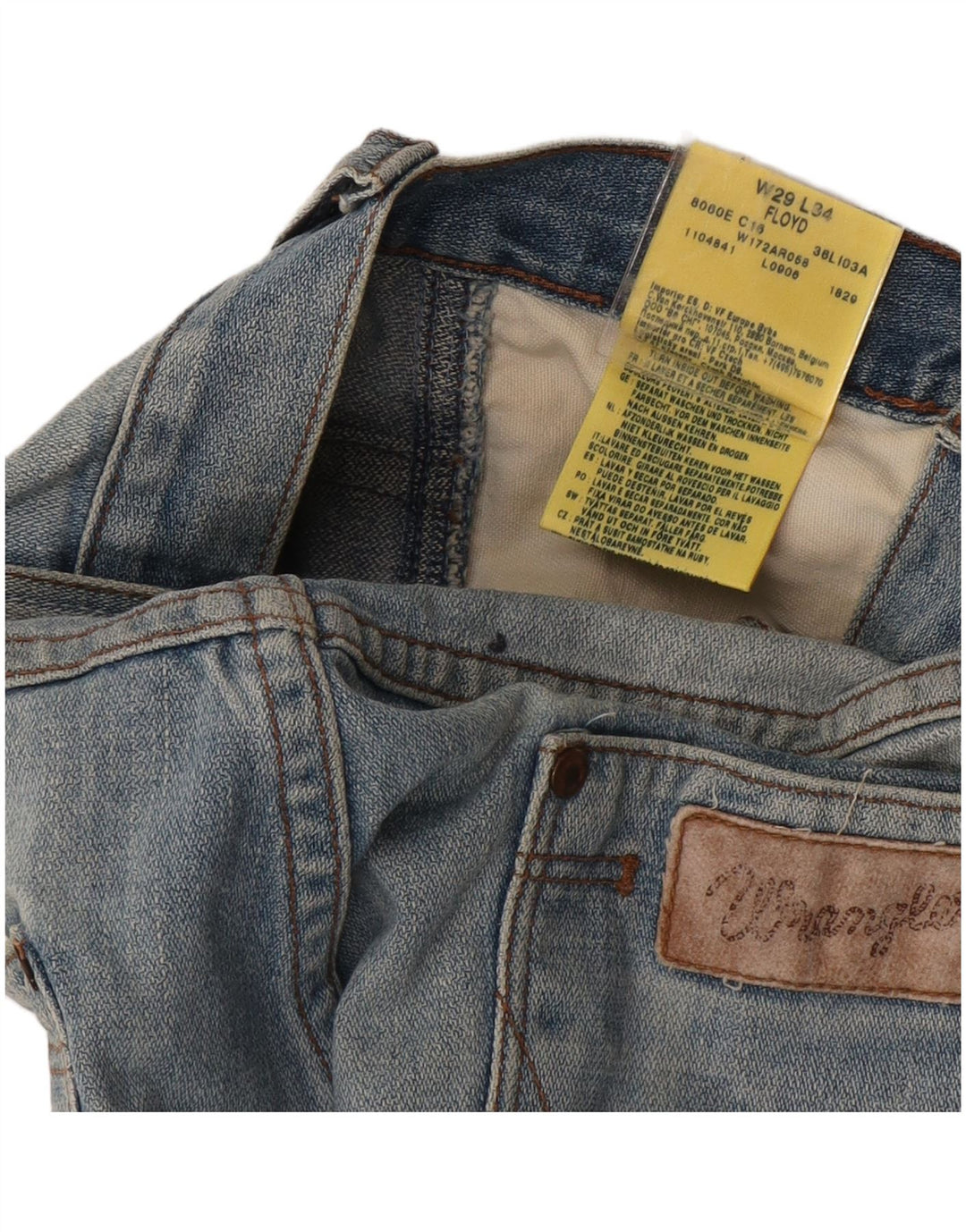 Ανδρικό τζιν σορτς Wrangler Floyd W29 Βαμβακερό μεσαίο μπλε