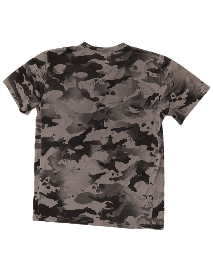 Ανδρικό T-Shirt Nike Dri Fit Τοπ μεσαίου γκρι πολυεστέρας παραλλαγής