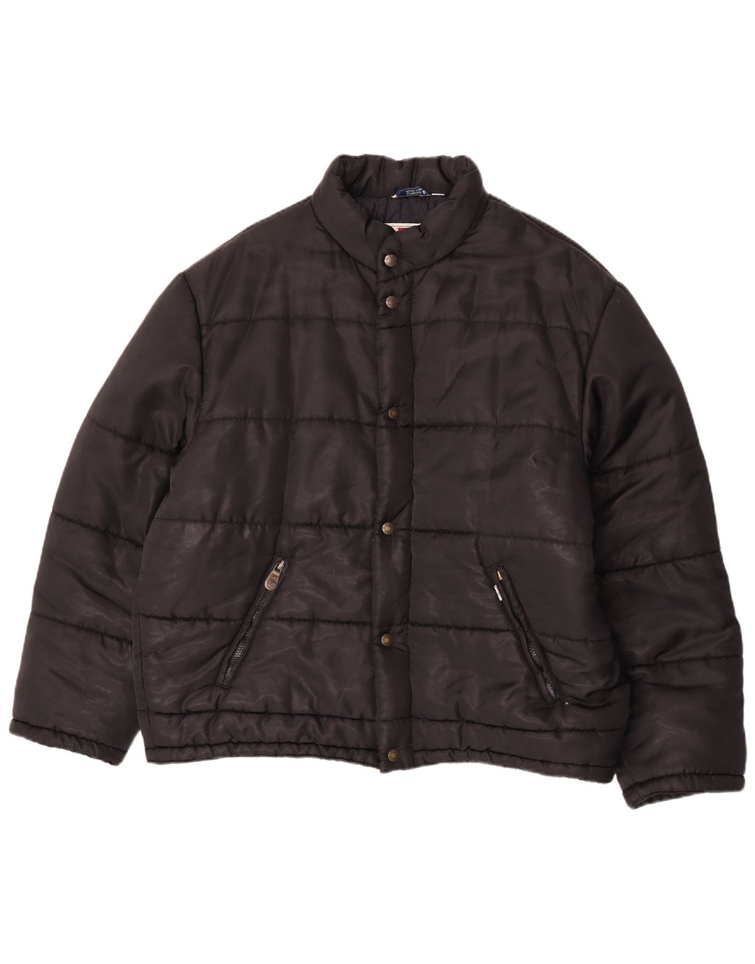 Ανδρικό μπουφάν με επένδυση Levi's UK 42 XL Μαύρο Πολυαμίδιο